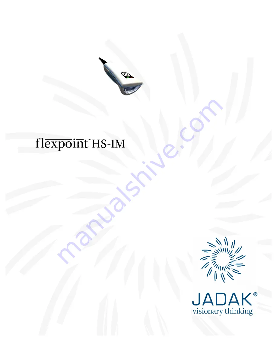 Jadak flexpoint HS-1M User Manual Download Page 1