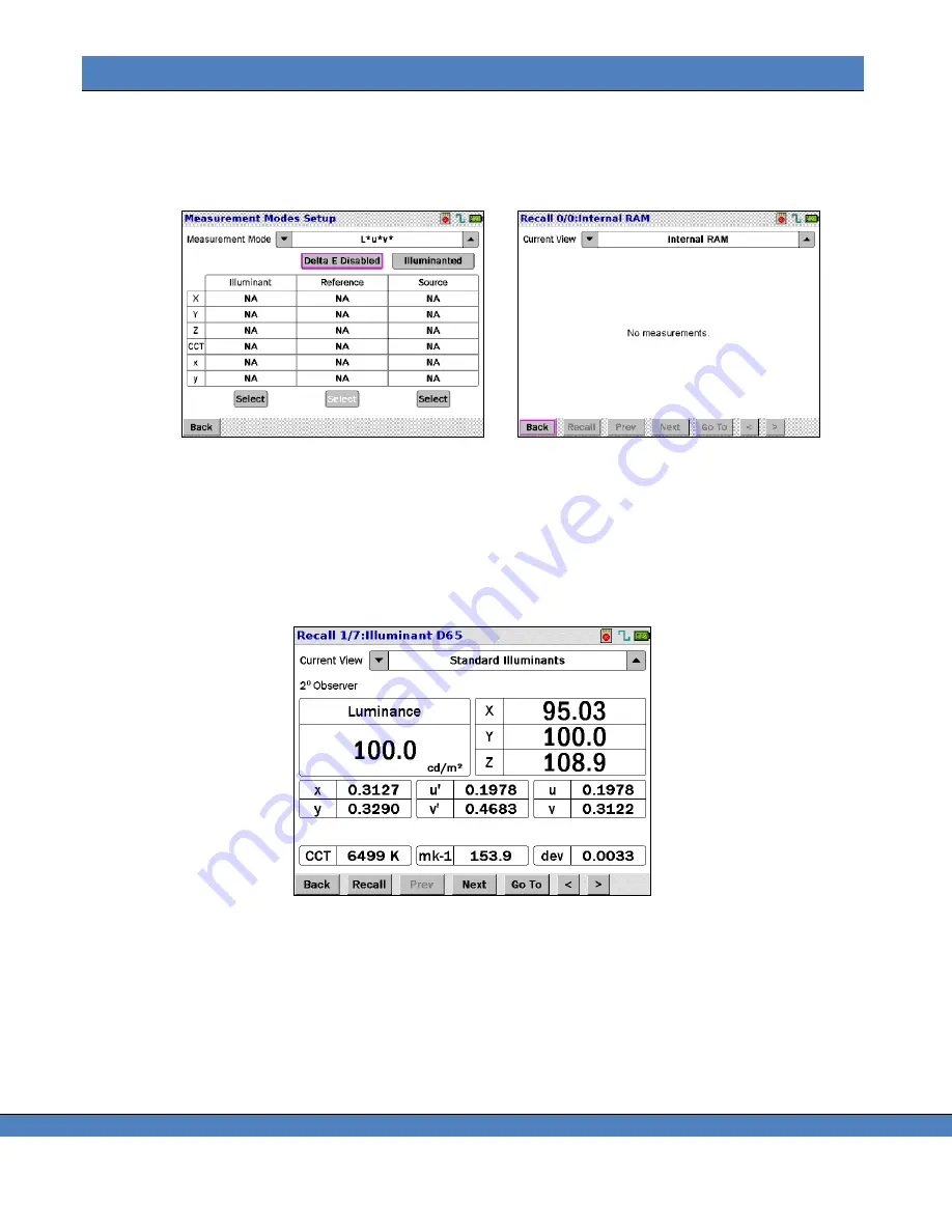 Jadak Photo Research SpectraScan PR-7 Series Скачать руководство пользователя страница 53