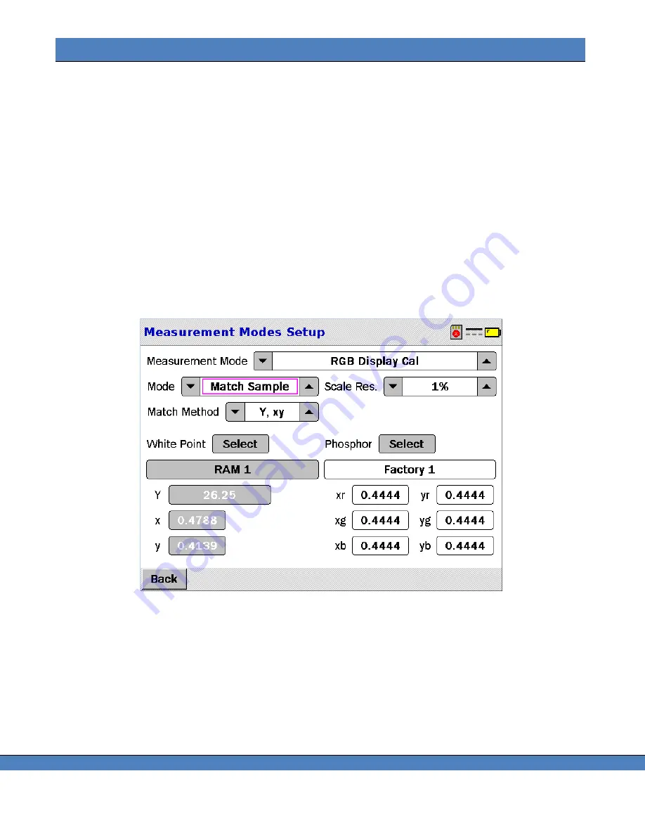 Jadak Photo Research SpectraScan PR-7 Series User Manual Download Page 56