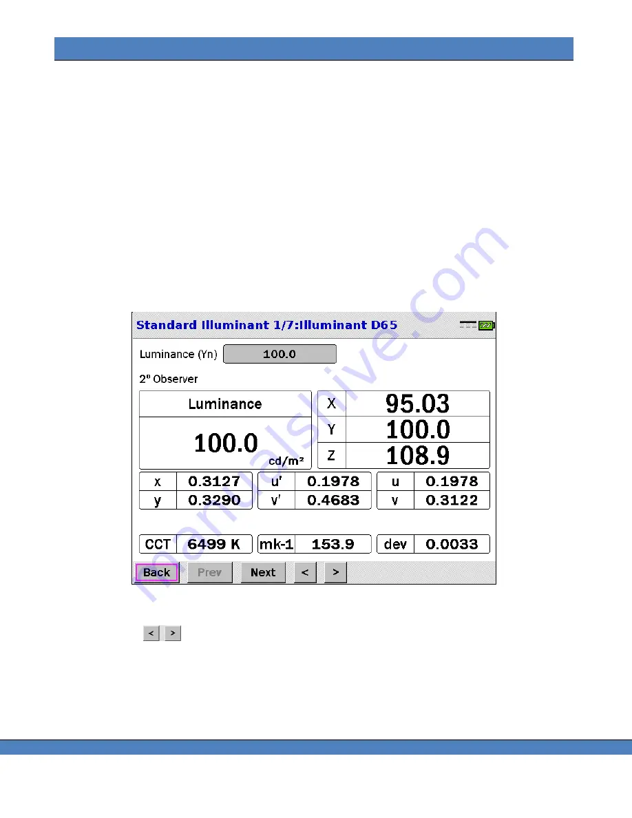 Jadak Photo Research SpectraScan PR-7 Series Скачать руководство пользователя страница 67