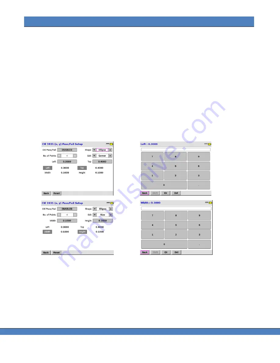 Jadak Photo Research SpectraScan PR-7 Series User Manual Download Page 76