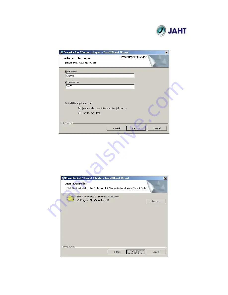 JAHT JPL-2185BP User Manual Download Page 8