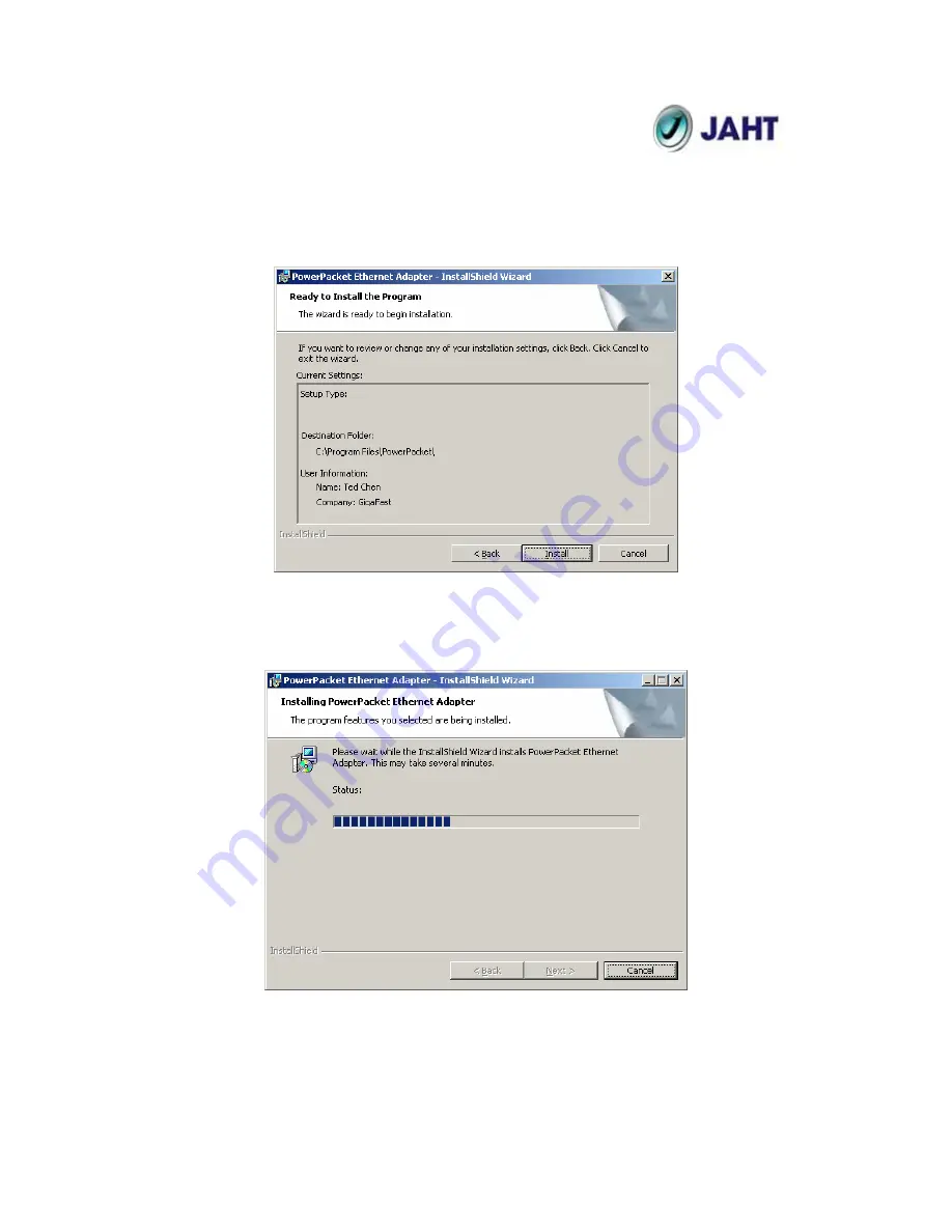 JAHT JPL-2185BP User Manual Download Page 9