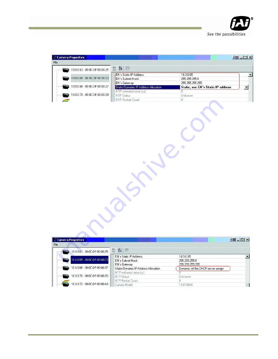 JAI TS-2030EN Series User Manual Download Page 25