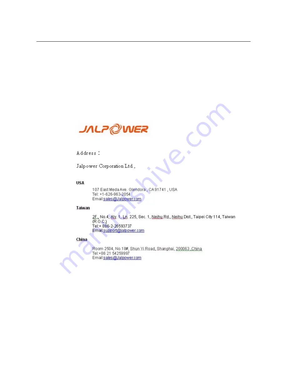 JALpower JSI-10KTL Owner'S Manual Download Page 80