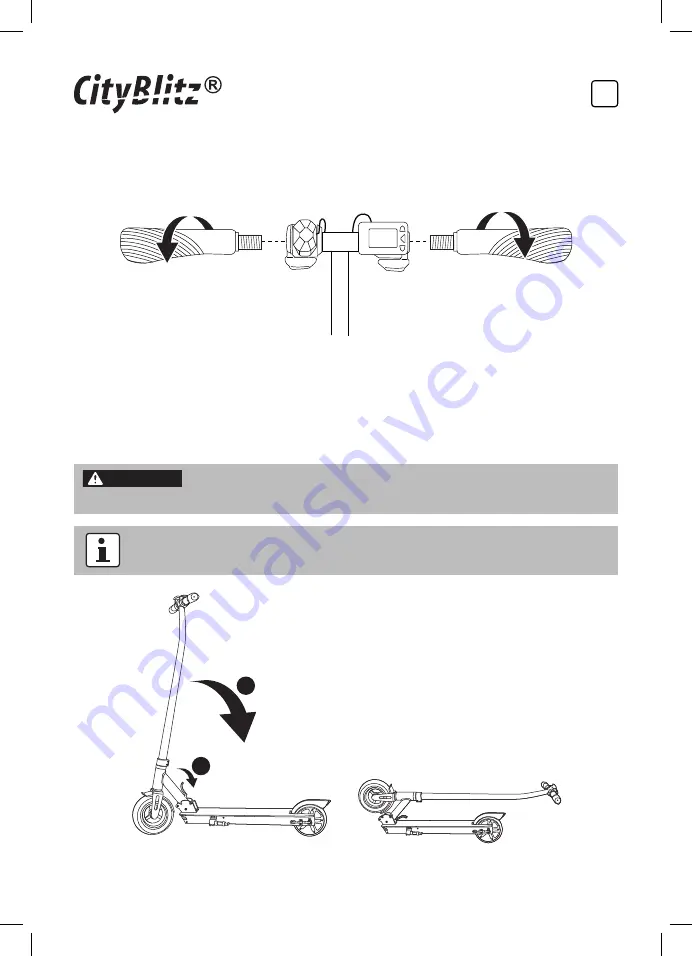 JAM Trend CITYBLITZ CB050 Original Instructions Manual Download Page 36