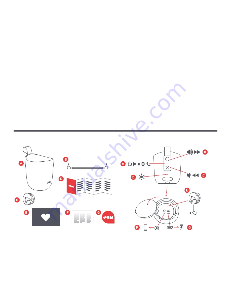 Jam Chill Out HX-P202 Instruction Book Download Page 2