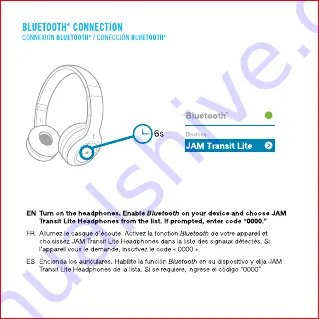 Jam HX-HP400 Quick Start Manual Download Page 5