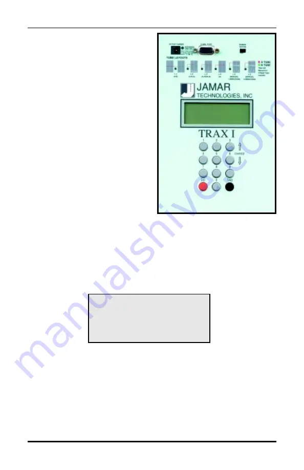 JAMAR Technologies TRAX I User Manual Download Page 10