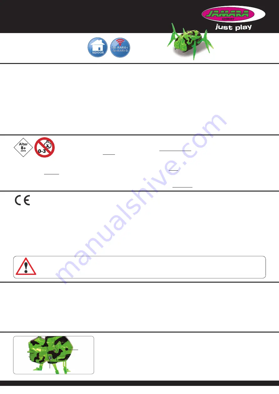 Jamara Impulse Bug Скачать руководство пользователя страница 1