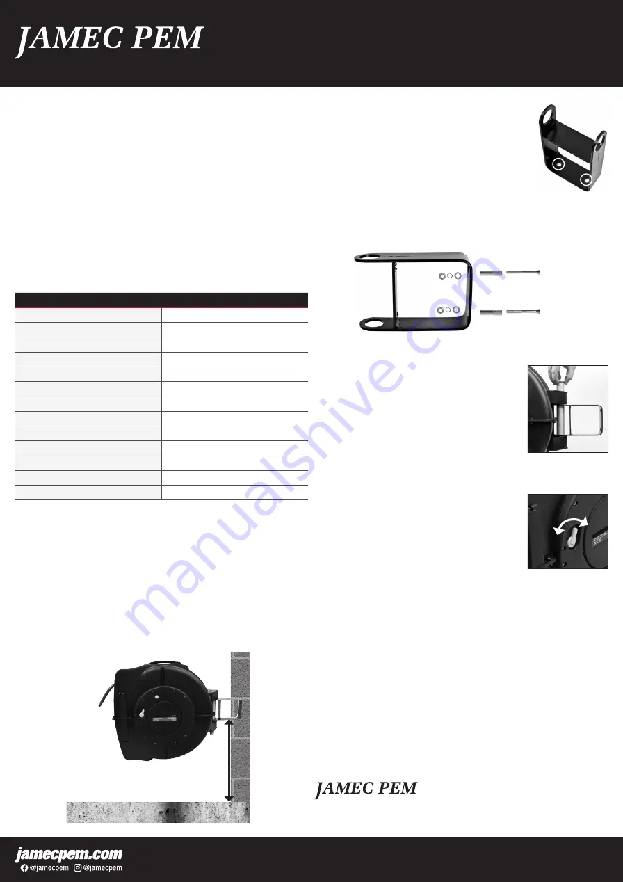 JAMEC PEM 58.0201 Operating Instructions Download Page 2