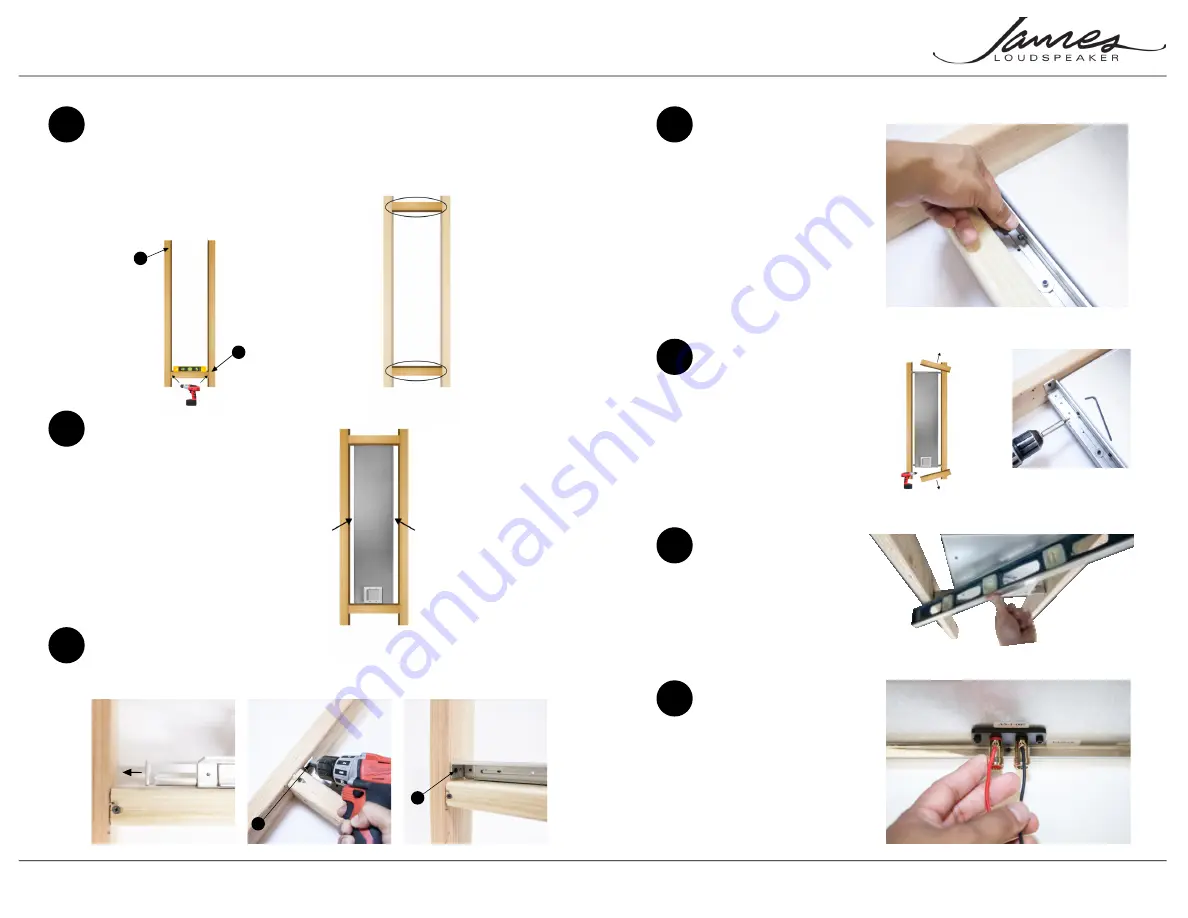 James Loudspeakers 101SA-6 Installation Manual Download Page 2