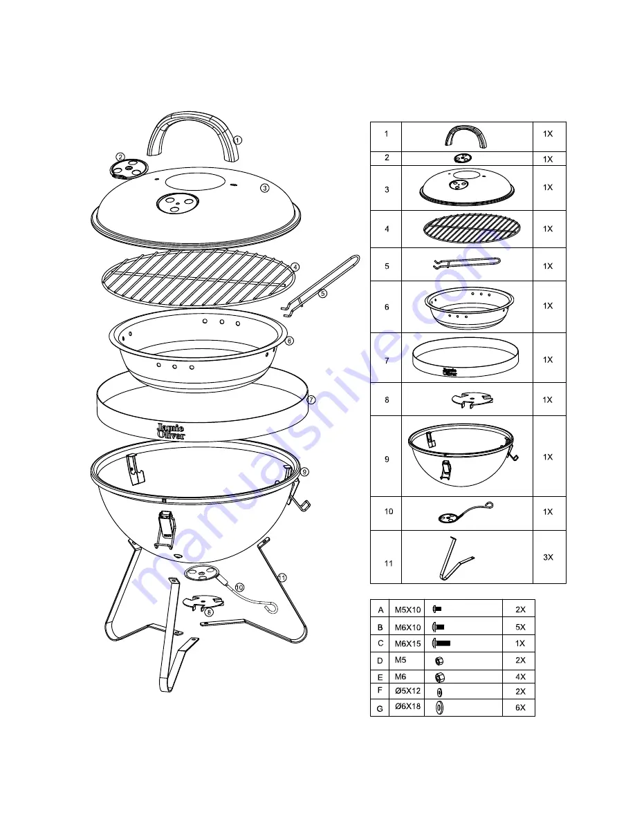 Jamie Oliver 552880 Instruction Manual Download Page 2