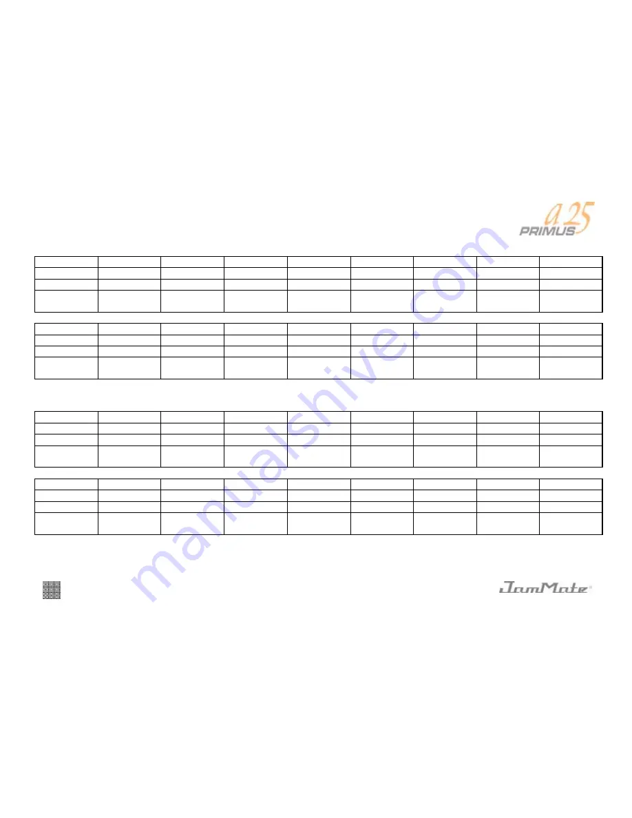 JamMate PRIMUS a25 Скачать руководство пользователя страница 24