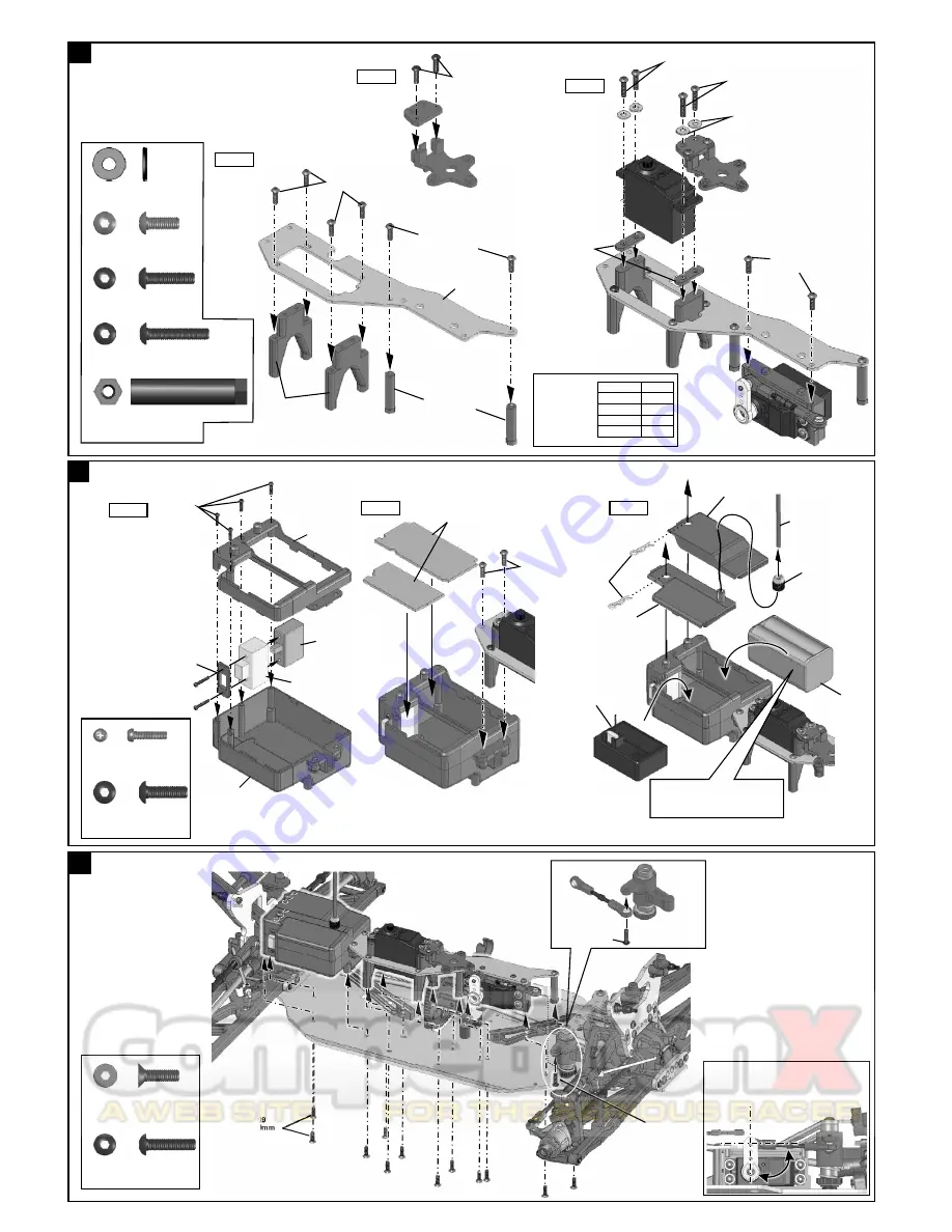 Jammin X1 CRT 2005 R/C PRO National Champion Unlimited Truggy Instruction Manual Download Page 17