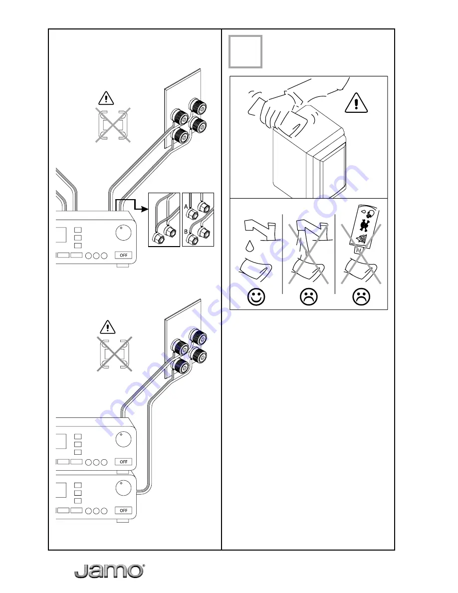 JAMO D 830 Owner'S Manual Download Page 4