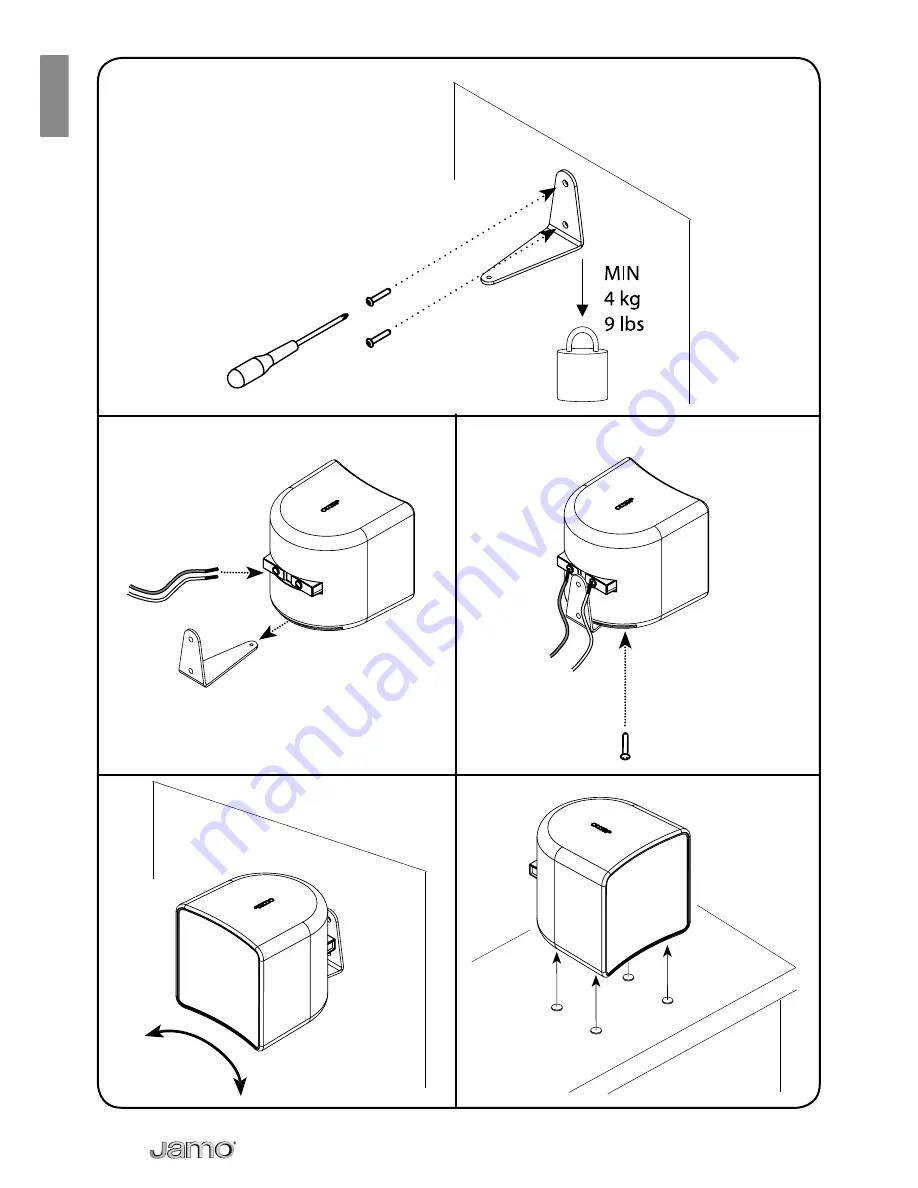 JAMO i Series I300 Owner'S Manual Download Page 8