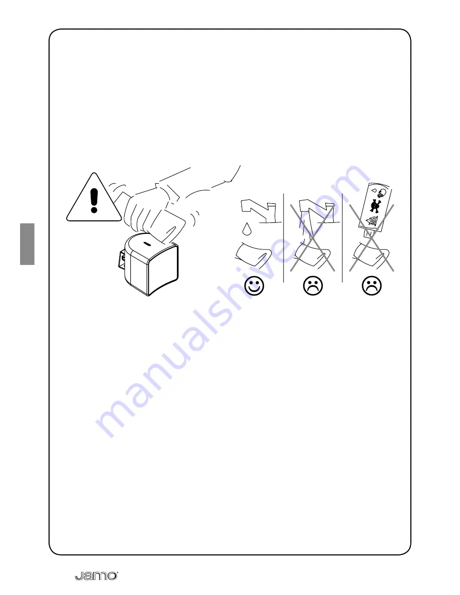 JAMO i Series I300 Owner'S Manual Download Page 62