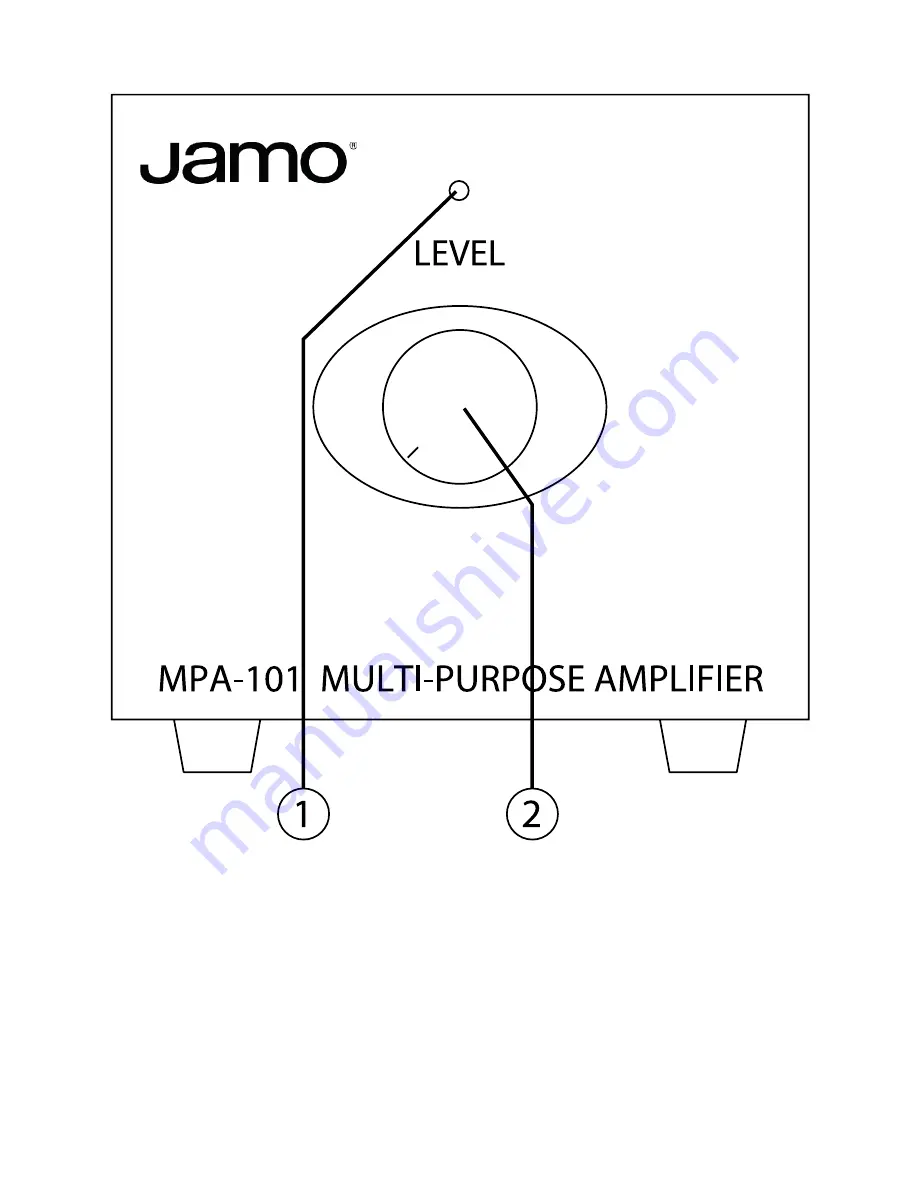 JAMO MPA-101 Скачать руководство пользователя страница 5