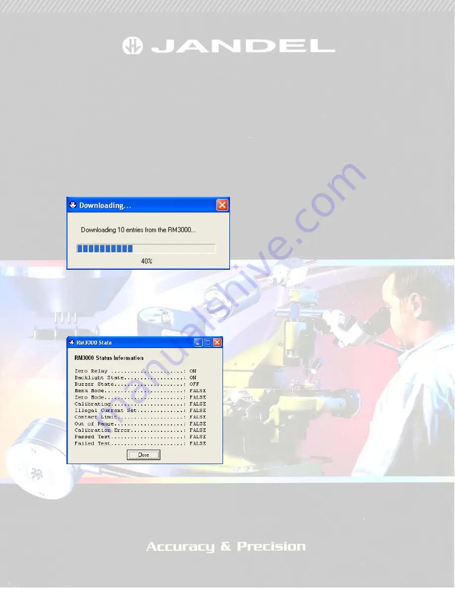 Jandel RM3000 Скачать руководство пользователя страница 14