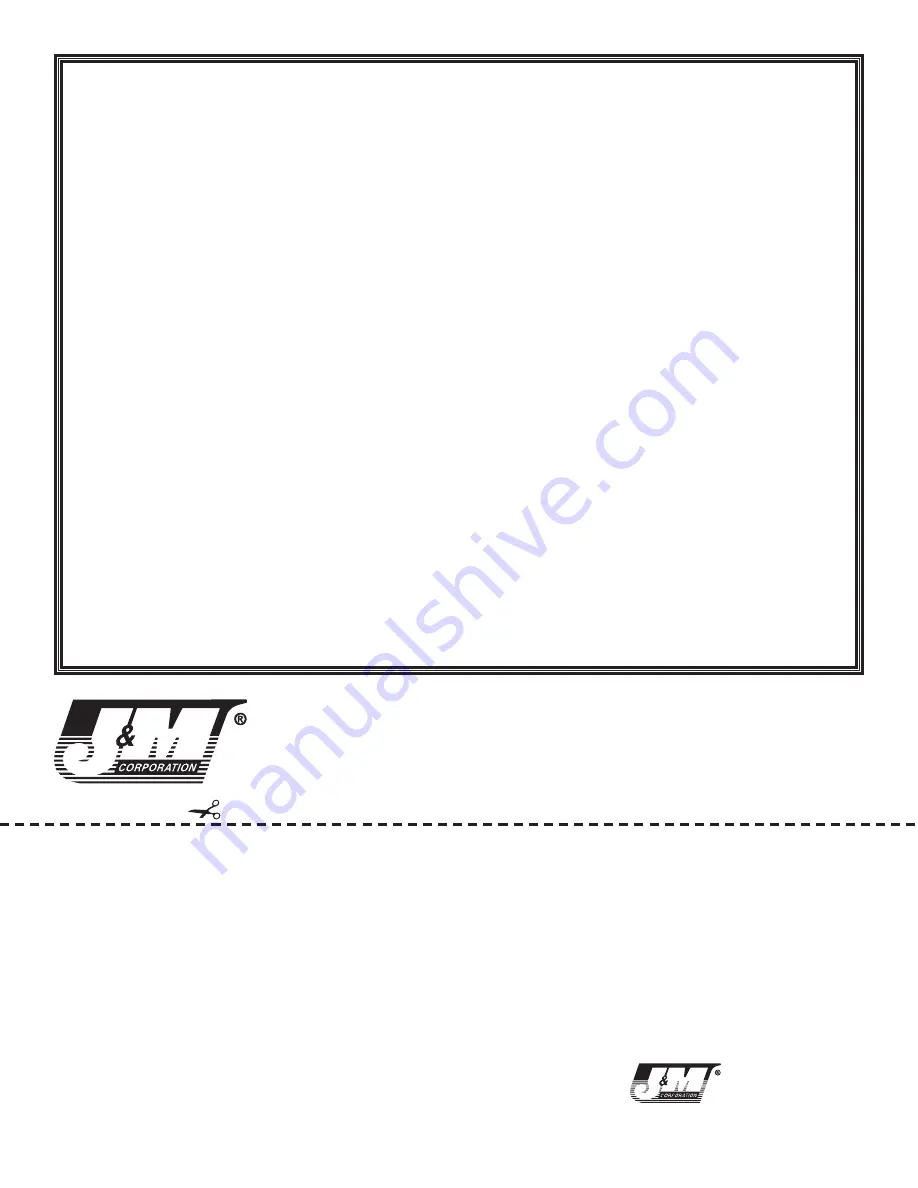 J&M Corporation ROKKER XXR Installation Instructions Manual Download Page 11