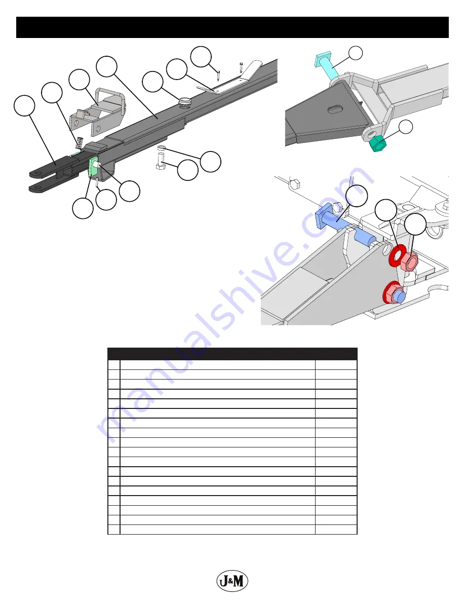 J&M 4WS17 Operator'S Manual Download Page 23