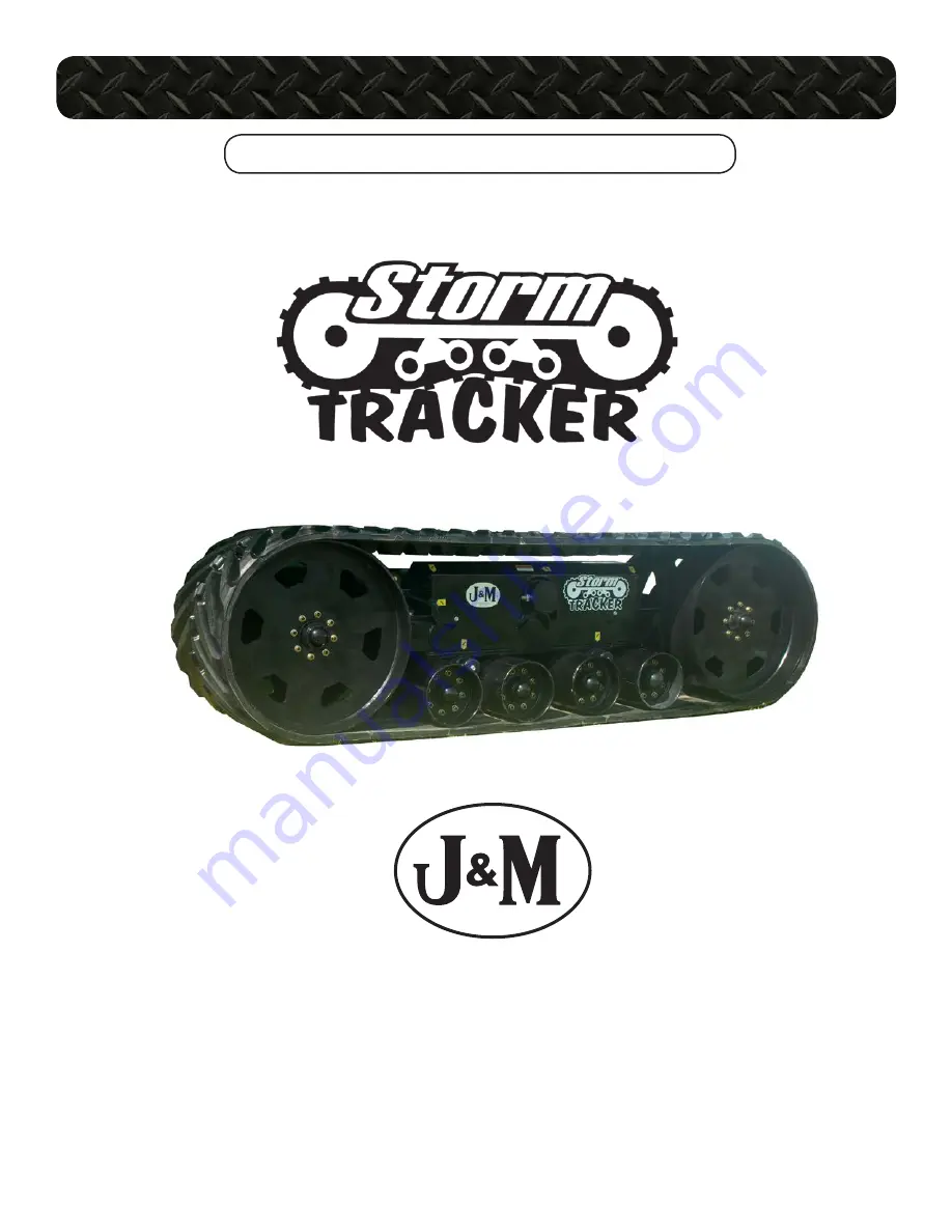 J&M Storm Tracker Operator'S Manual Download Page 1