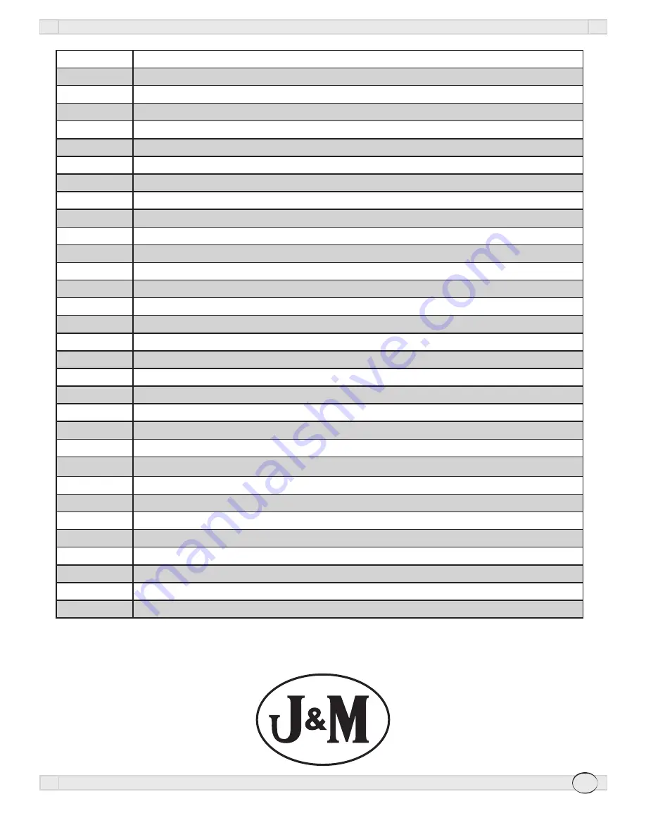 J&M Storm Tracker Operator'S Manual Download Page 16