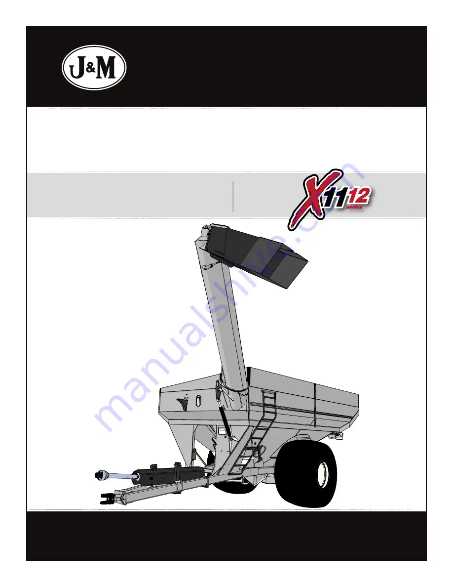 J&M X1112 Series Operator'S Manual Download Page 1