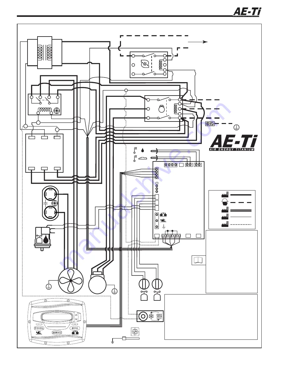 Jandy Air Energy AE-Ti Installation And Operation Manual Download Page 20