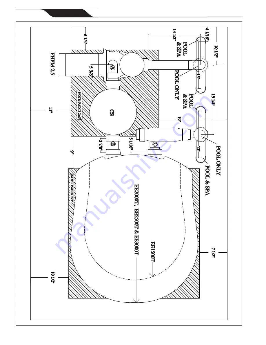 Jandy Versa Plumb VPK-CSSTD Installation Instructions Manual Download Page 10