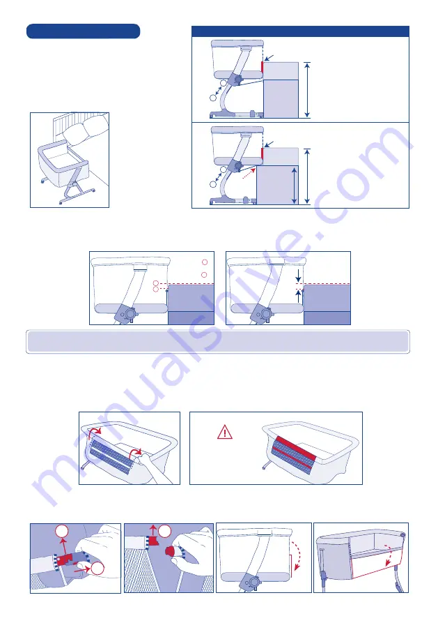 JANE BABYSIDE Use And Assembly Instructions Download Page 32