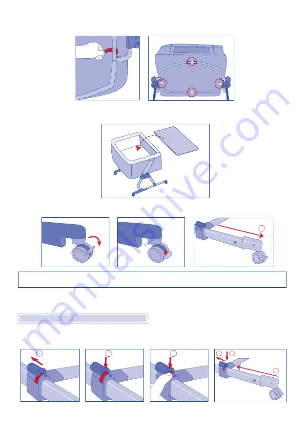 JANE BABYSIDE Use And Assembly Instructions Download Page 78