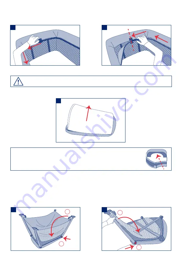 JANE SLEEP AND FUN 6815 T01 Use And Assembly Instructions Download Page 31