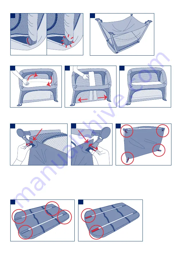 JANE SLEEP AND FUN 6815 T01 Use And Assembly Instructions Download Page 35