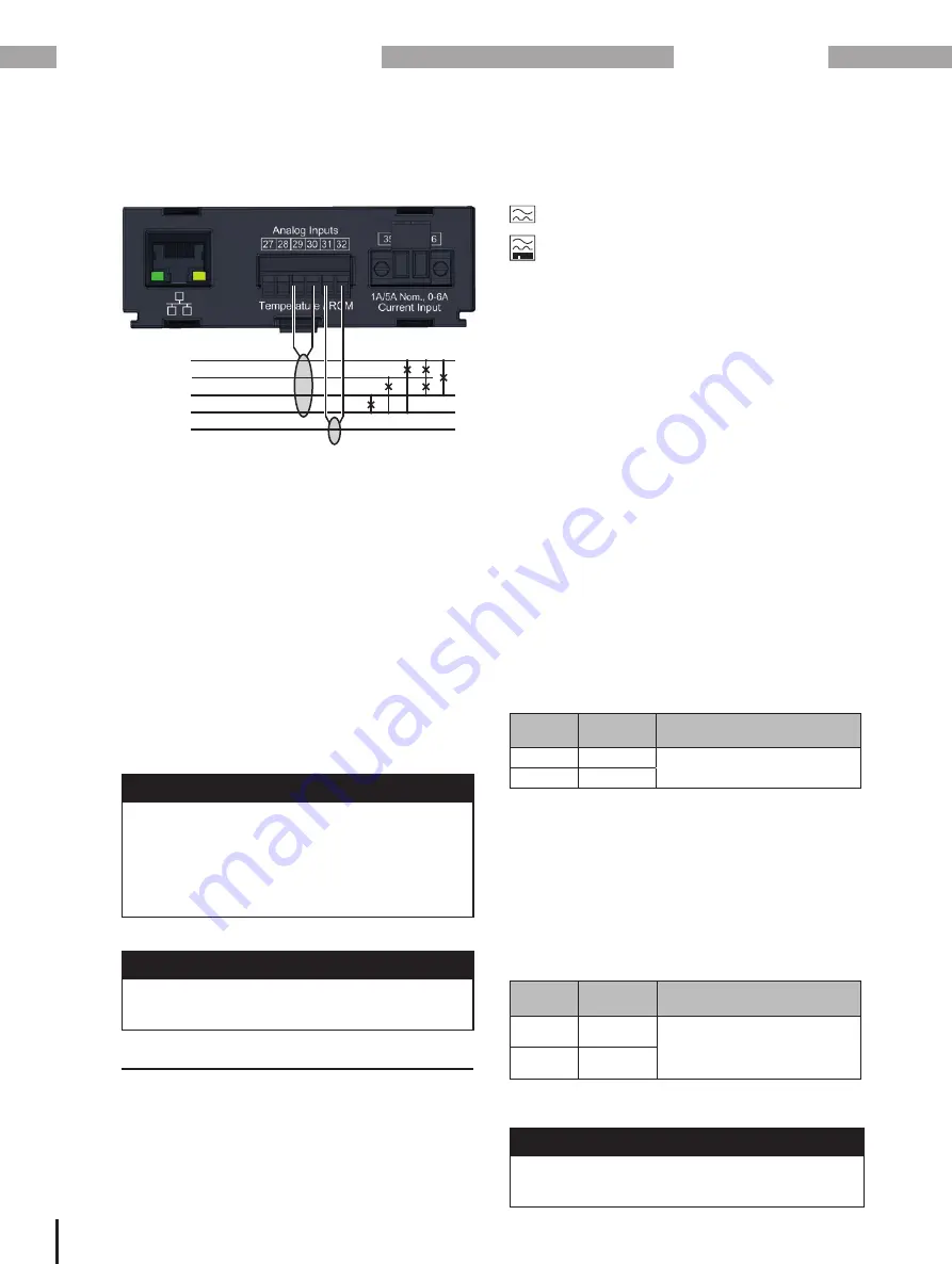 janitza 96-PA-RCM-EL User Manual And Technical Specifications Download Page 20