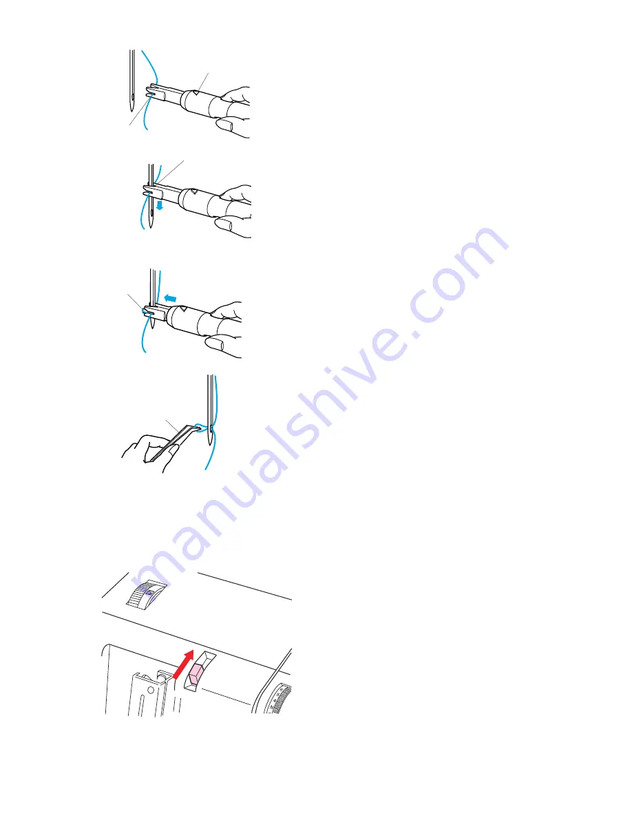 Janome 1200D Instruction Book Download Page 61