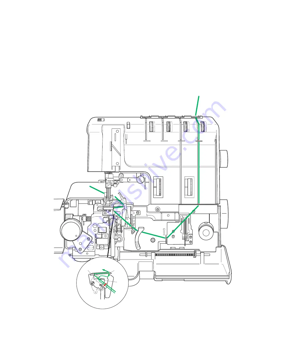 Janome 1200D Instruction Book Download Page 69