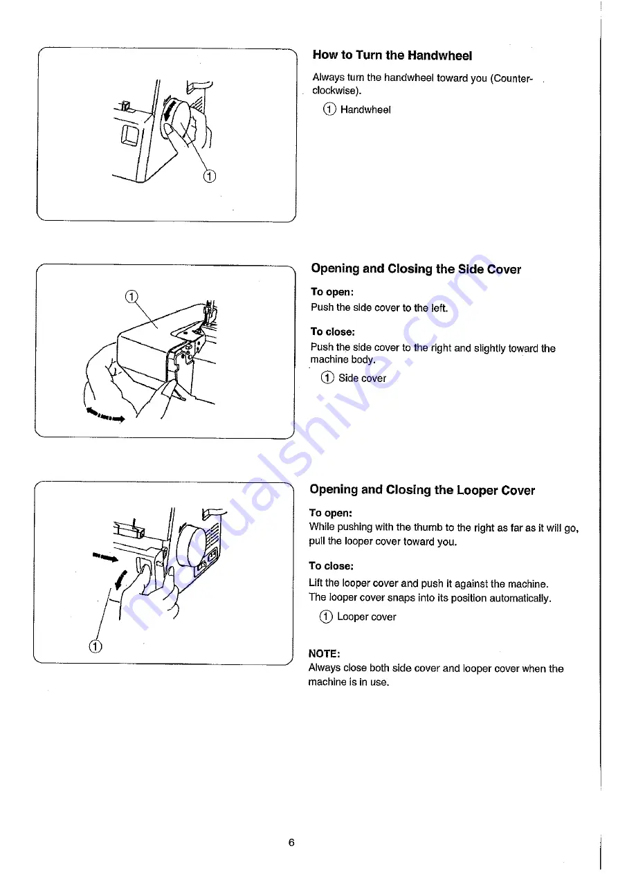 Janome 6234XL Instruction Book Download Page 6