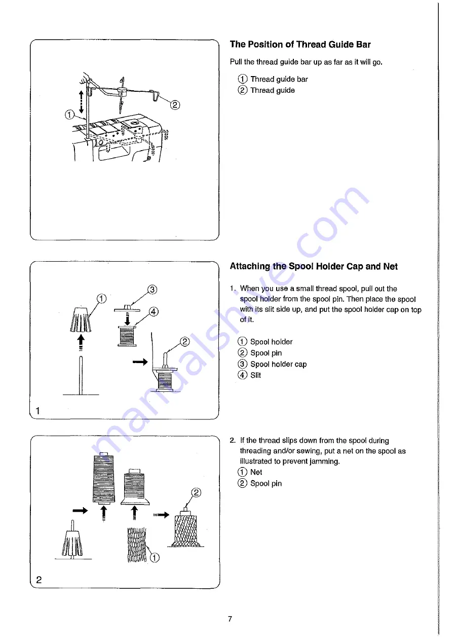 Janome 6234XL Instruction Book Download Page 7