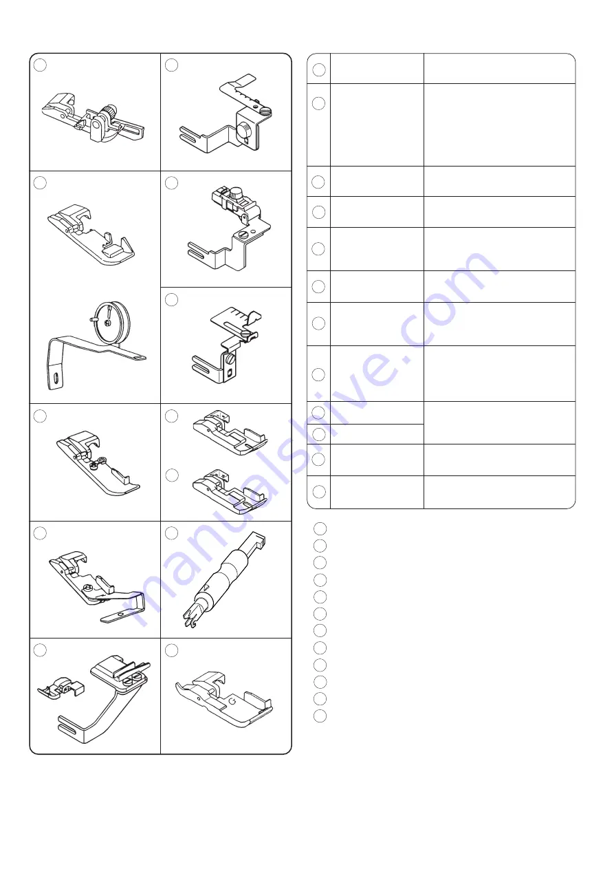 Janome 9200D Instruction Book Download Page 42