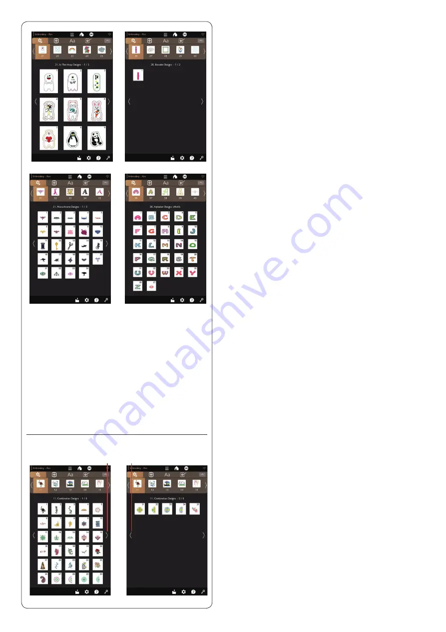 Janome Continental M17 Instruction Book Download Page 46