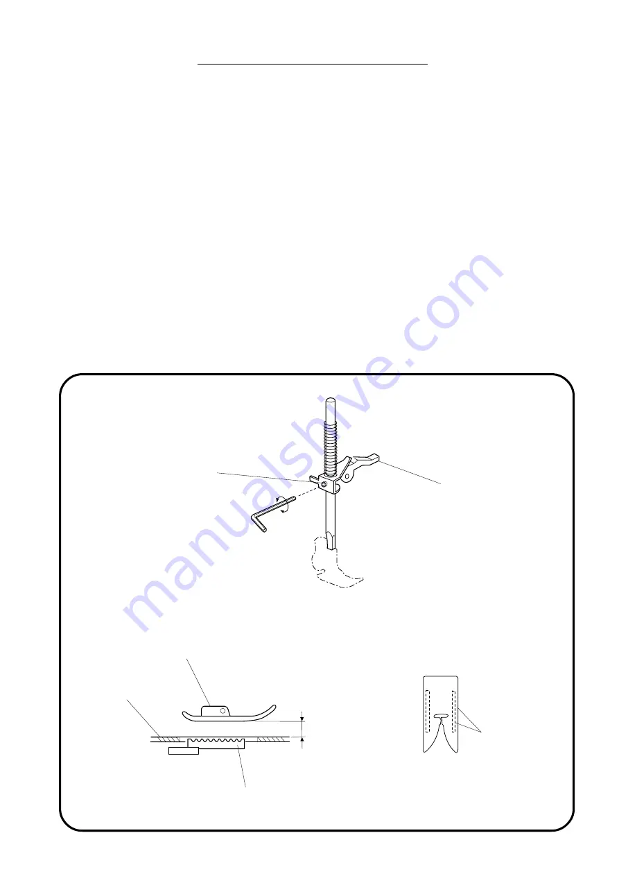 Janome DC 3018 Service Manual Download Page 11