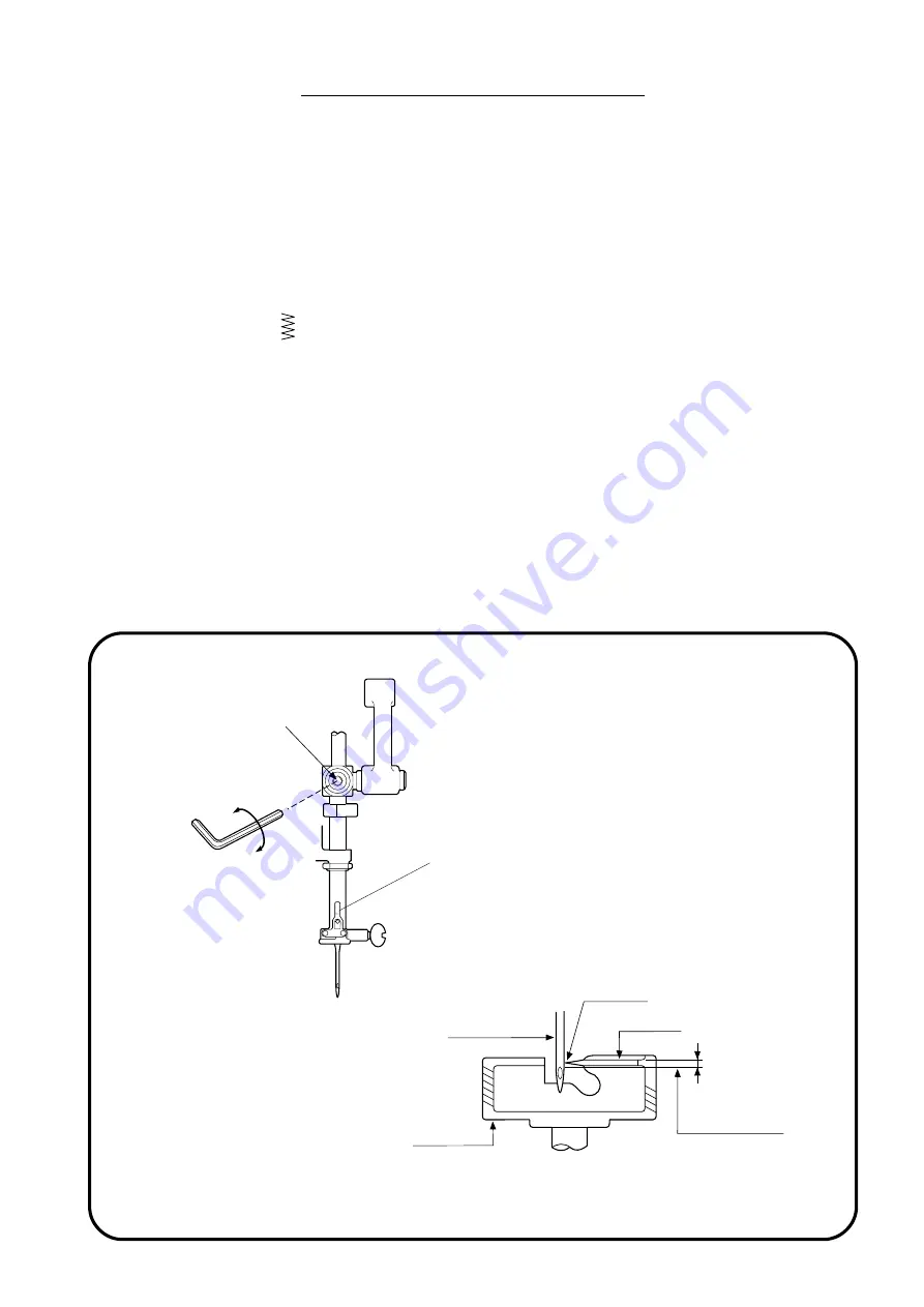 Janome DC 3018 Service Manual Download Page 13