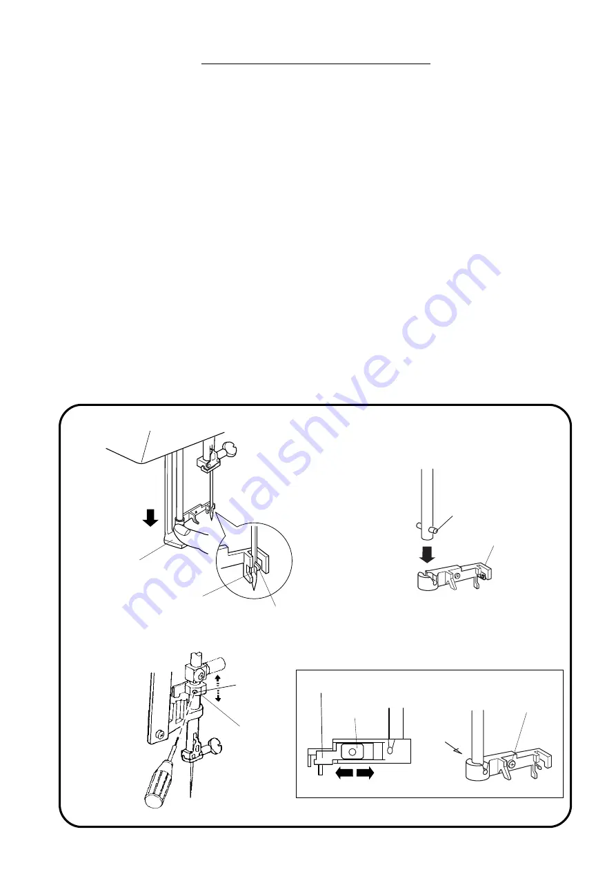 Janome DC 3018 Скачать руководство пользователя страница 21