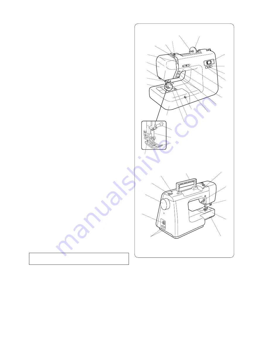 Janome DC2010 Instruction Book Download Page 8