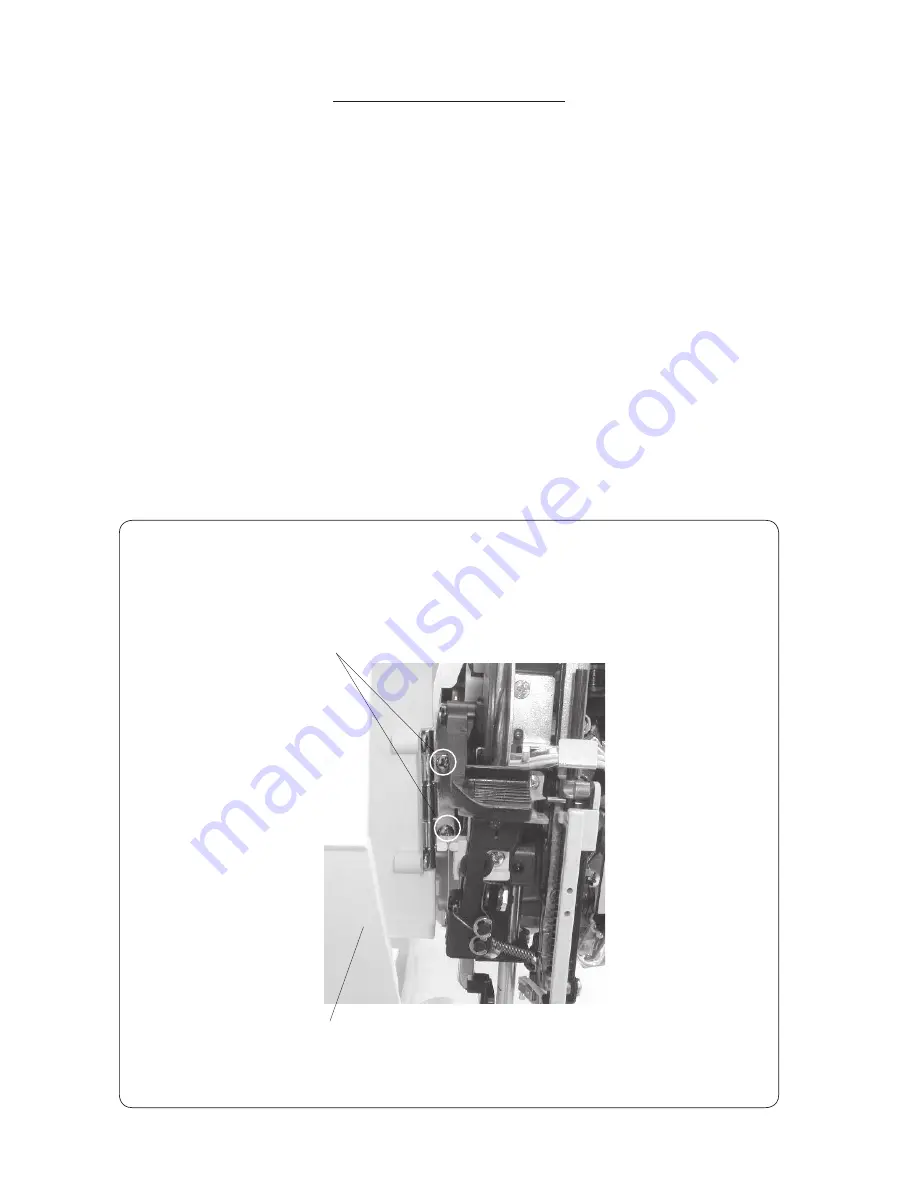 Janome DC4030P Service Manual Download Page 3