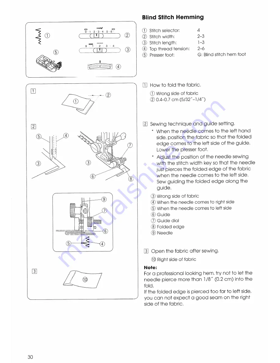 Janome Decor Excel 5018 Instruction Book Download Page 64