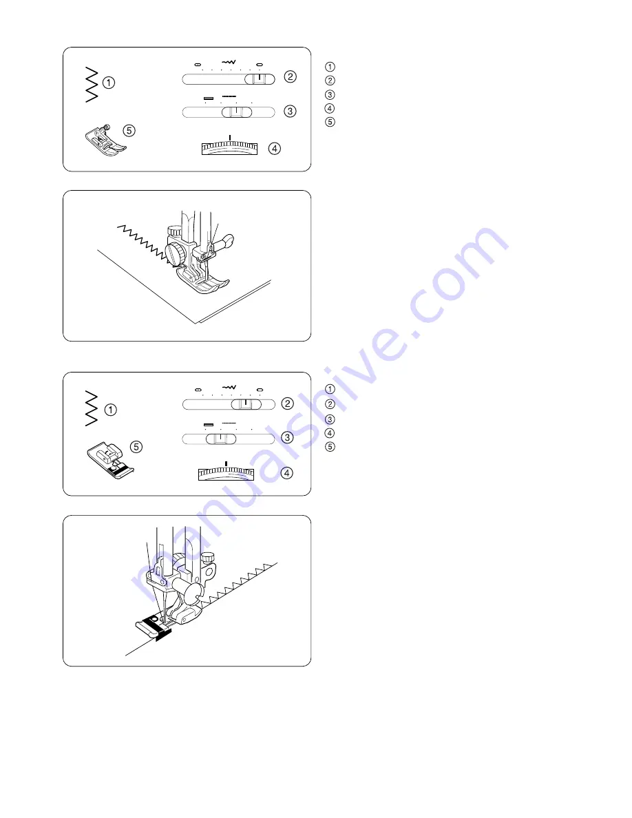 Janome Decor Excel II 5024 Скачать руководство пользователя страница 21