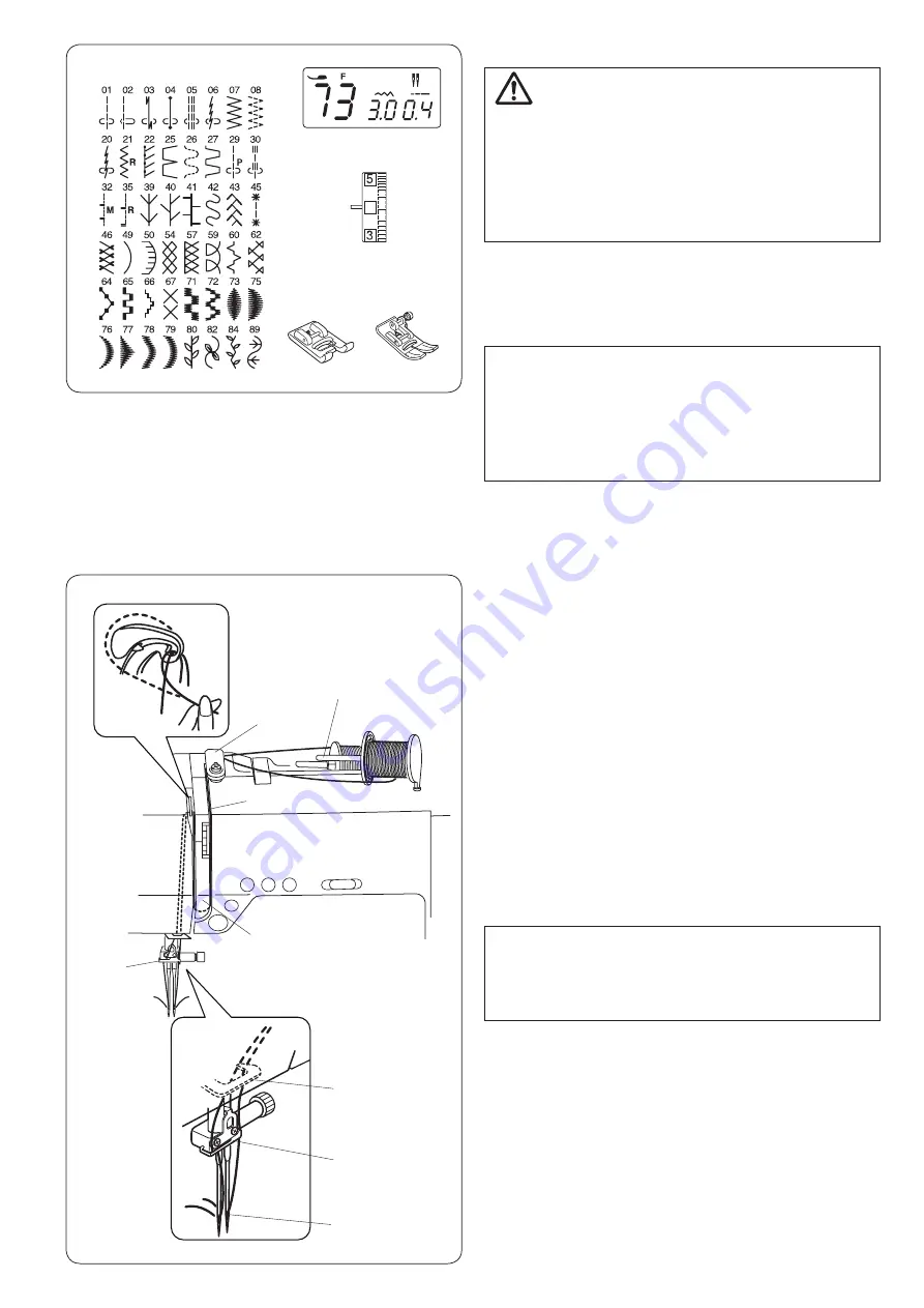 Janome DKS100 SE Скачать руководство пользователя страница 54